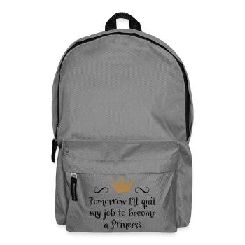 Princess - Backpack - elephant grey - Front