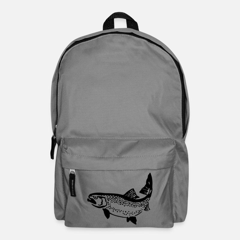 truite - Sac à dos - gris éléphant