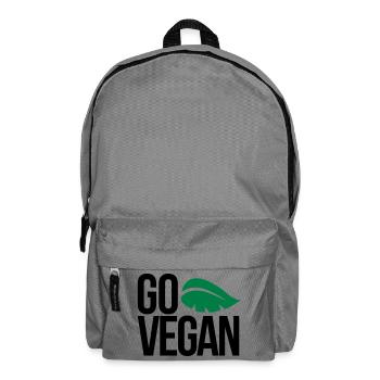 vegan - Rucksack - Mittelgrau - Vorne