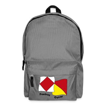 Foxtrot Oscar - Backpack - elephant grey - Front