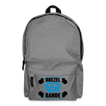 brezel bande - Rucksack - Mittelgrau - Vorne