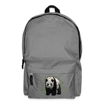 Großer Panda - Rucksack - Mittelgrau - Vorne