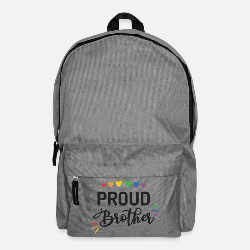 Stolzer Bruder - Rucksack - Mittelgrau