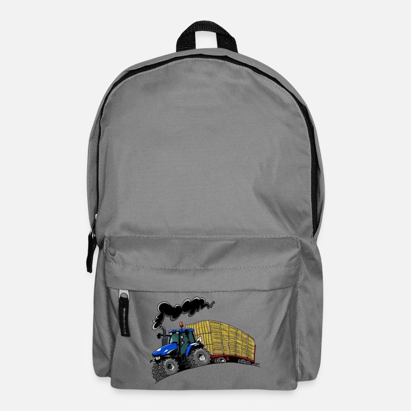 Panier BlueTractor TM120 - Sac à dos - gris éléphant