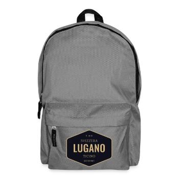 Lugano, Switzerland - Backpack - elephant grey - Front