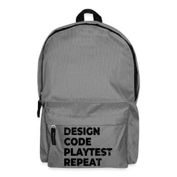 Design Code Playtest Review - Backpack - elephant grey - Front