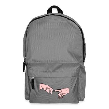 La création des mains d’Adam - Sac à dos - gris éléphant - Devant
