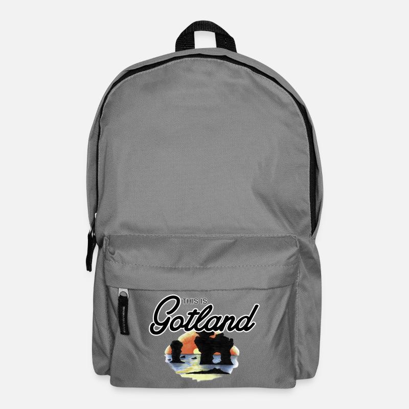 Das ist Gotland - Rauk - Rucksack - Mittelgrau