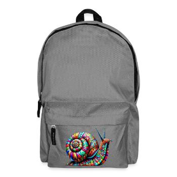 Snail - Backpack - elephant grey - Front