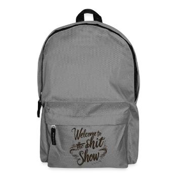 Shit show - Rucksack - Mittelgrau - Vorne