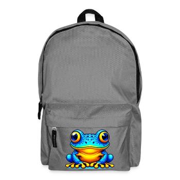 Frog - Backpack - elephant grey - Front
