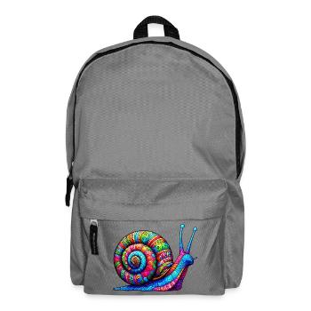 Snail - Backpack - elephant grey - Front