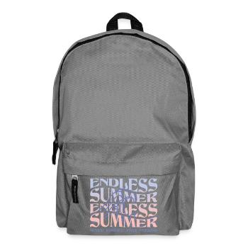 Endless Summer – Vagues et ambiance de plage - Sac à dos - gris éléphant - Devant