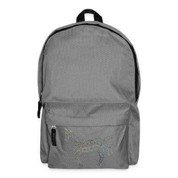 Cheval de fer - Sac à dos - gris éléphant - Devant
