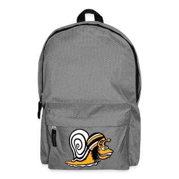 snail reggae music rasta hair hat Jamaica - Backpack - elephant grey - Front
