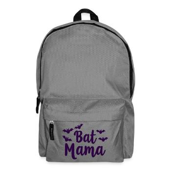 Bat Mama – Bat Mother Statement - Backpack - elephant grey - Front