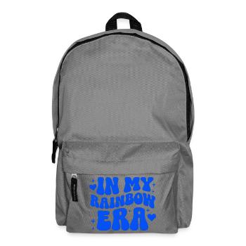 Rainbow Era Pride LGBTQ Queer Regenbogen Festival - Backpack - elephant grey - Front