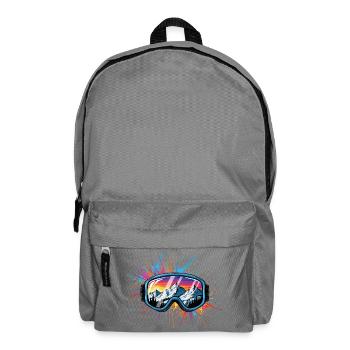 Ski Goggles Apres Ski Party Crew Snow Skiing Ski - Backpack - elephant grey - Front