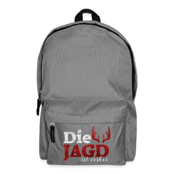 La chasse est terminée - Sac à dos - gris éléphant - Devant