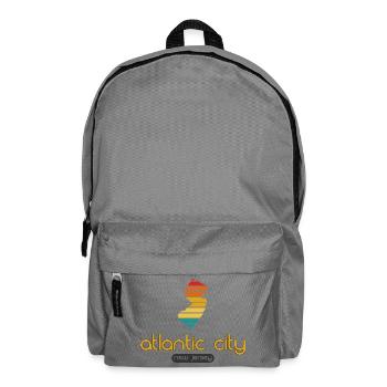 Atlantic City - New Jersey - United States America - Backpack - elephant grey - Front