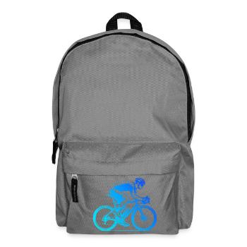 Conception de vélo de route compact pour vélo de route - Sac à dos - gris éléphant - Devant