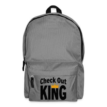 Checkout King Dart Krone Sport Outfit - Rucksack - Mittelgrau - Vorne