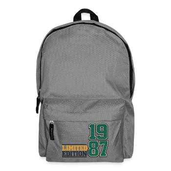 Birthday Woman 41 born in December 1985 - Backpack - elephant grey - Front