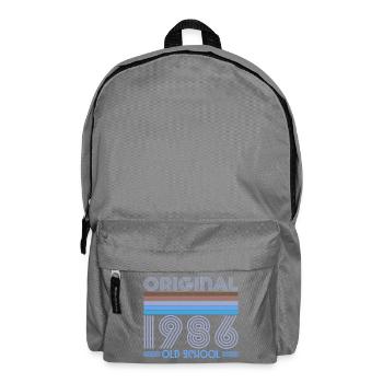 ORIGINAL 1986 OLD SCHOOL 40th Birthday - Backpack - elephant grey - Front
