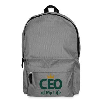 Déclaration du PDG de My Life Krone - Sac à dos - gris éléphant - Devant