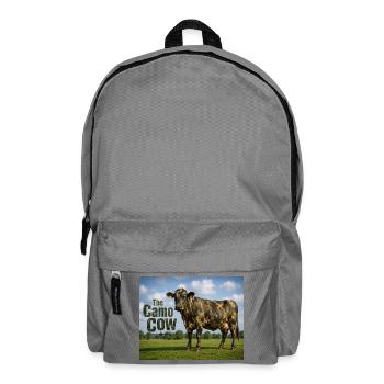 Tarnkuh auf der Wiese - Rucksack - Mittelgrau - Vorne