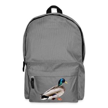 Colvert mâle - Sac à dos - gris éléphant - Devant