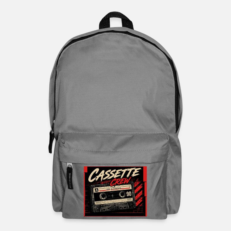 Cassette_Crew_ _Side_B_Vorever - Sac à dos - gris éléphant