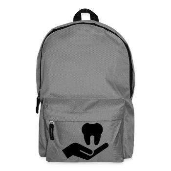 Dentiste, dentiste, cabinet dentaire - Sac à dos - gris éléphant - Devant