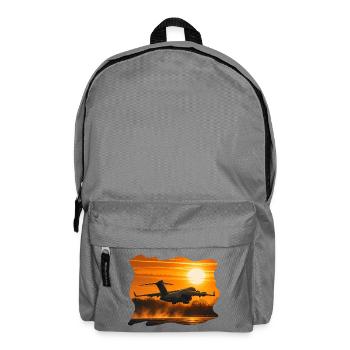 C-17 Globemaster Sunset - Rucksack - Mittelgrau - Vorne