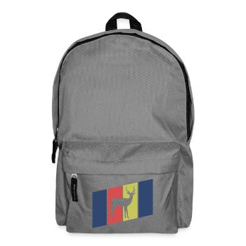 Antelope Silhouette Africa - Backpack - elephant grey - Front