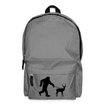 Antelope Sasquatch Humor - Backpack - elephant grey - Front
