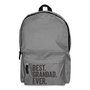 Bester Opa aller Zeiten - Rucksack - Mittelgrau - Vorne