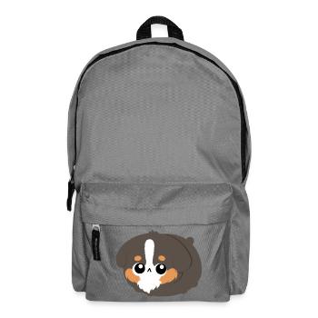 Chibi Berner Bergwelpe - Rucksack - Mittelgrau - Vorne