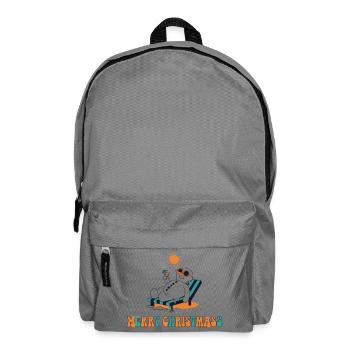 Sommer-Weihnachts-Spaß-Lounge - Rucksack - Mittelgrau - Vorne
