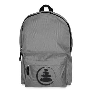 Zen Steine Balance - Rucksack - Mittelgrau - Vorne
