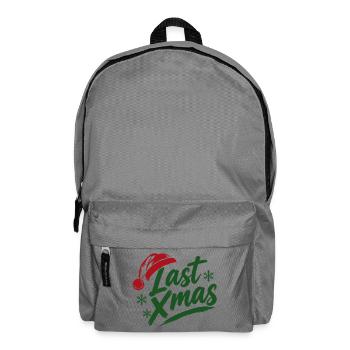 Last Xmas Mütze - Rucksack - Mittelgrau - Vorne