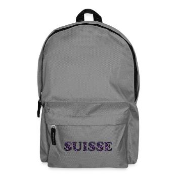 SWITZERLAND. COUNTRY. GENEVA. SWITZERLAND. HUMOR - Backpack - elephant grey - Front