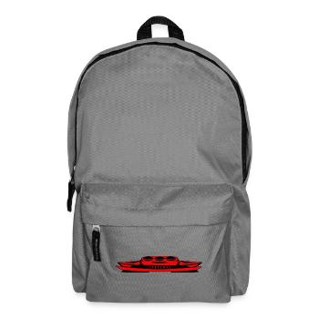 Red Blower Hot Rod - Rucksack - Mittelgrau - Vorne