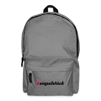 Einzelstück - Rucksack - Mittelgrau - Vorne