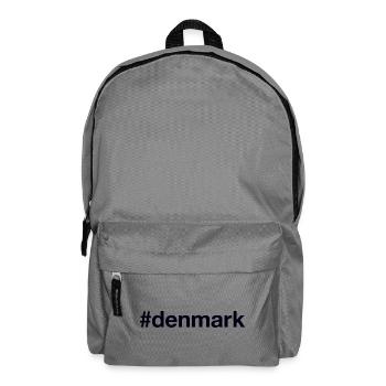 DENMARK Hashtag Dänemark - Rucksack - Mittelgrau - Vorne