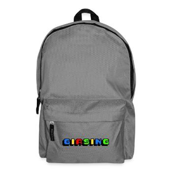 Giasing Pixel Giesing München 089 Minga - Rucksack - Mittelgrau - Vorne
