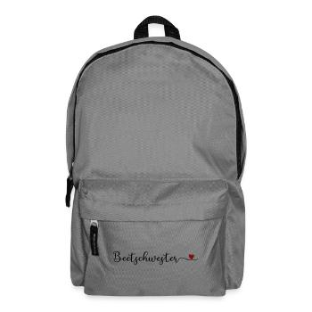 Beetschwester - lustiges Garten Design für Gärtner - Rucksack - Mittelgrau - Vorne