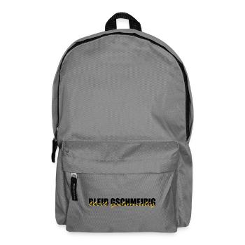 bleib gschmeidig - bleib locker, chillen, Dialekt - Rucksack - Mittelgrau - Vorne