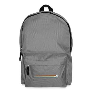 Sunset Stripes Runner Silhouette - Rucksack - Mittelgrau - Vorne
