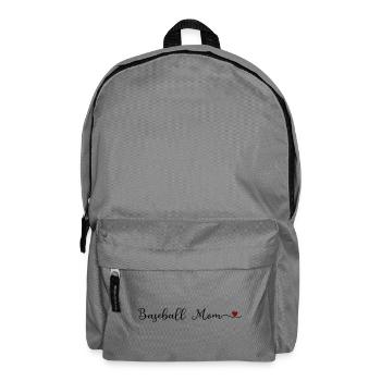 Baseball-Mutter - Rucksack - Mittelgrau - Vorne